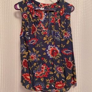 Old Navy Floral Sleeveless Top